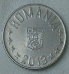 monedas de Europa - Rumania -  2013 - 10 bani
