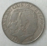 monedas de Europa - Suecia -  1982 - kr