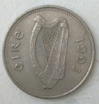 monedas de Europa - Irlanda -  1993 - 10 p
