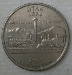 monedas de America - Estados Unidos -  2007 - quarter dollar