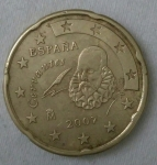 monedas de Europa - Espa�a -  2007 - 20 centavos euro
