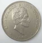 monedas de America - Colombia -  1965 venta