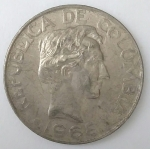 monedas de America - Colombia -  1968 venta