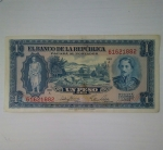 monedas de America - Colombia -  1953 - 1 pesos 