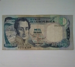 monedas de America - Colombia -  1995 - 1000 pesos