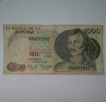 monedas de America - Colombia -  1979 - 1000 pesos