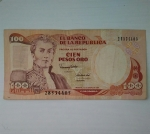 monedas de America - Colombia -  1991 - 100 pesos