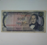 monedas de America - Colombia -  1974 - 100 pesos