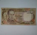 monedas de America - Colombia -  1986 - 2000 pesos