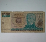 monedas de America - Argentina -  1000 pesos