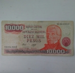monedas de America - Argentina -  10.000 pesos