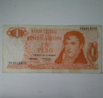 monedas de America - Argentina -  1 peso