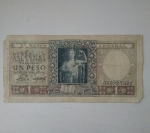 monedas de America - Argentina -  1 peso