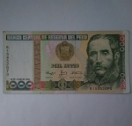 monedas de America - Per� -  1988 - 1.000 Intis