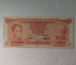 monedas de America - Venezuela -  1989 - 5 bolivares