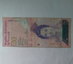 monedas de America - Venezuela -  2007 - 20 bolivares