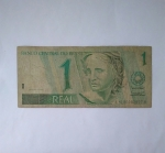 monedas de America - Brasil -  1 real