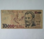 monedas de America - Brasil -  10.000 cruzeiros