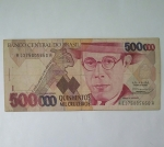 monedas de America - Brasil -  500.000 cruzeiros