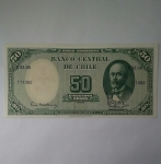 monedas de America - Chile -  50 pesos