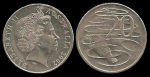 monedas de Oceania - Australia -  Australia: 20 Cents 2002 km403