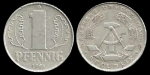 monedas de Europa - Alemania -  Alemania 1 Pfennig (large design) 1961 km8.1