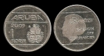 monedas de Europa - Holanda -  ARUBA 1 GUIDEN 2009 km5