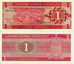 monedas de America - Antillas Neerlandesas -  Netherlands Antilles 1 Gulden Sep 8,1970 P-20a