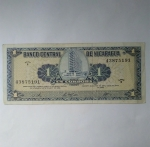 monedas de America - Nicaragua -  Un cordoba