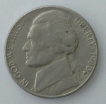 monedas de America - Estados Unidos -  1980 - five cents