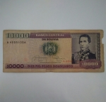 monedas de America - Bolivia -  1984 - 10000 Bolivianos