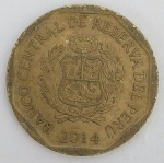 monedas de America - Per� -  2014 - centimos