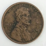 monedas de America - Estados Unidos -  1979 - one cent