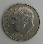 monedas de America - Estados Unidos -  2014 P - one dime
