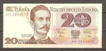 monedas de Europa - Polonia -  Personajes