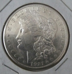 monedas de America - Estados Unidos -  1921 Morgan un dollar plata