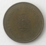 monedas de America - Argentina -  2008 - 10 centavos