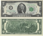 monedas de America - Estados Unidos -  Notas de la Reserva Federal de 1976 - Serie tamaño pequeño de 1976