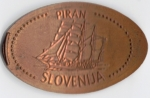 monedas de Europa - Eslovenia -  PIRAN