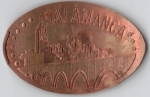 monedas de Europa - Espa�a -  Salamanca Puente y silueta ciudad