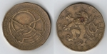 monedas de Europa - Rep�blica Checa -  20 coronas