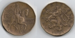 monedas de Europa - Rep�blica Checa -  20 coronas