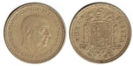 monedas de Europa - Espa�a -  una peseta