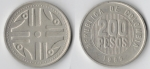 monedas de America - Colombia -  200 pesos