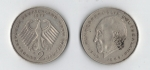 monedas de Europa - Alemania -  20 aniversario de la República Federal (1949 - 1969) Konrad Adenauer