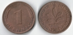 monedas de Europa - Alemania -  1 PFENNIG