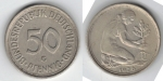 monedas de Europa - Alemania -  50 PFENNIG