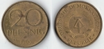 monedas de Europa - Alemania -  20 PFENNIG