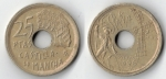 monedas de Europa - Espa�a -  25 ptas