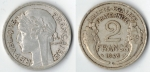 monedas de Europa - Francia -  2 FRANCOS